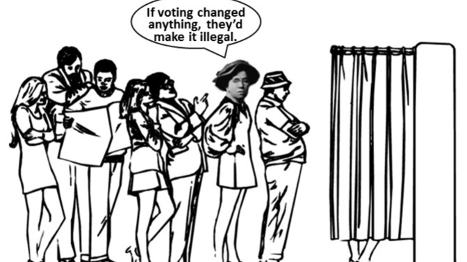 In modern times, does an election ever matter?