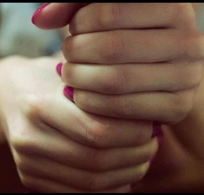 Is this the proper way to hold a man’s heart?