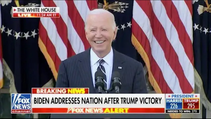 Is Biden getting the last laugh?