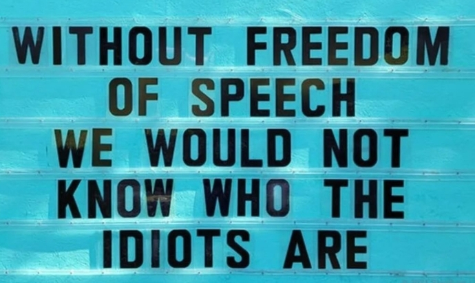 Liberals do you believe in freedom of speech?
