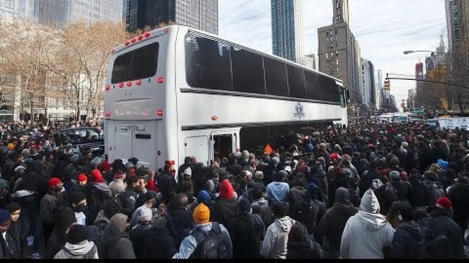 What do you think of New York City kicking out Migrants because of Trump's victory?