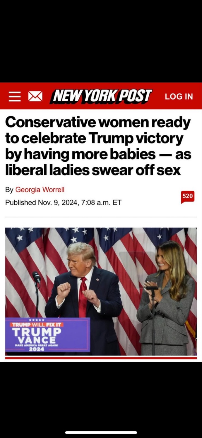 Is the future female or is the future conservative?