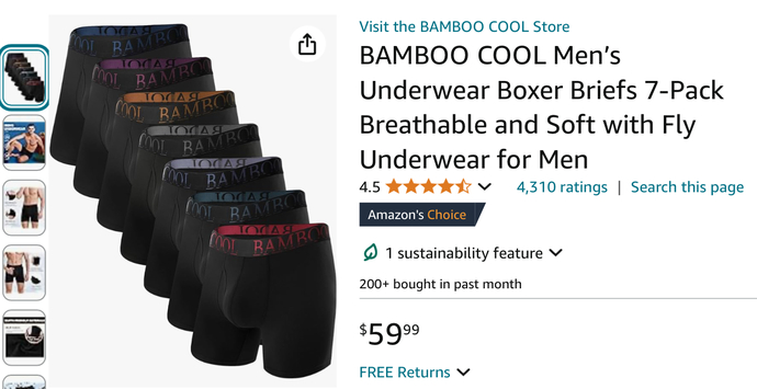Why do they have mens underwear without a fly?