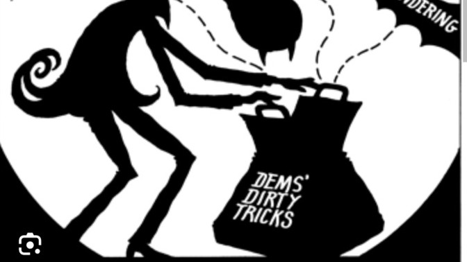 Now that the American people gave a big fat middle finger to the Democrats what dirty trick do you expect the Democrats to use next?