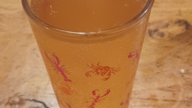 What's in the glass?