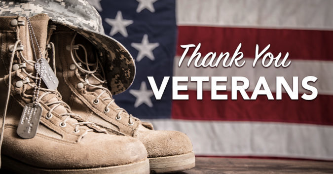 November 11th is Veterans Day. Do you have any veterans in your family?