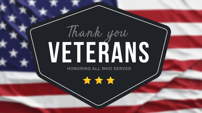 November 11th is Veterans Day. Do you have any veterans in your family?