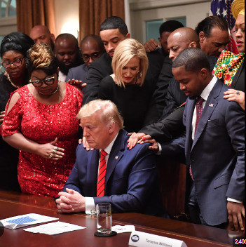 Have you noticed what a really REALLY bad job Pres. Trump is doing at that HitlerMisogynist thing? Does anyone here actually that BS from Democrats?