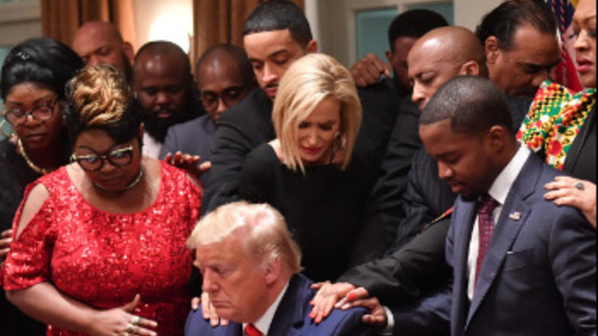 Have you noticed what a really REALLY bad job Pres. Trump is doing at that "HitlerMisogynist" thing? Does anyone here actually that BS from Democrats?