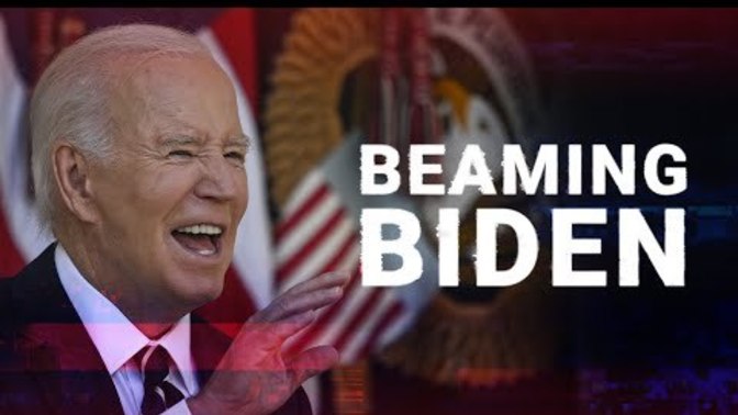 Have you ever seen Joe Biden look genuinely happy?