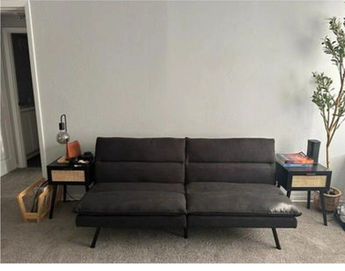 Minimalist style using a futon which is better and would you reccomend for a living room?