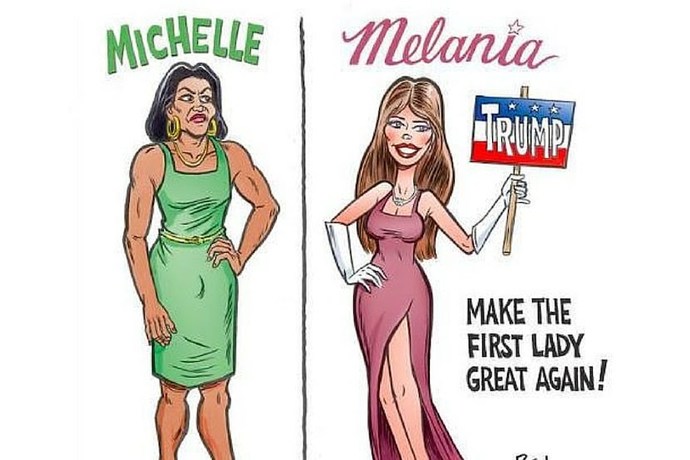 When the FBI corruptly raided President Trumps Mar-A-Lago home they searched Melanias underwear drawers. Do you think that was justified?