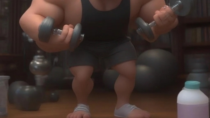 Would a roided gym bro with feminized voice be hawt?