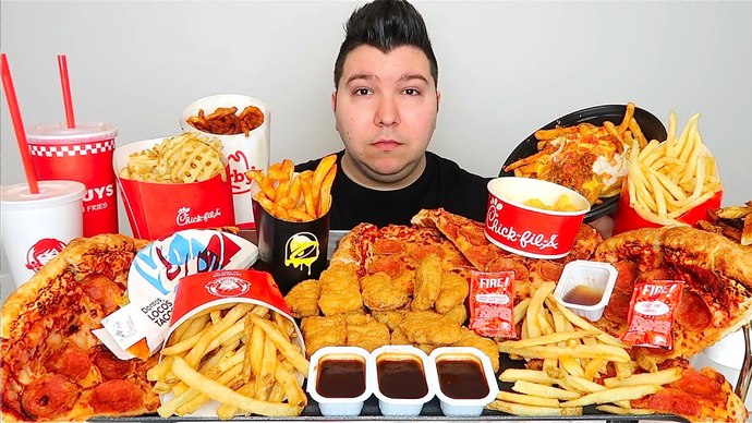 Overweight degenerate YouTube guy.