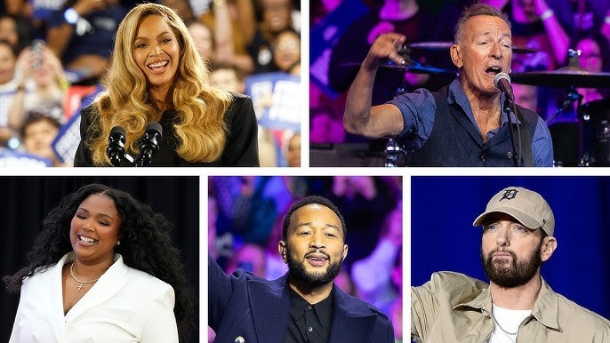 Did her Celebrity endorsements Hurt or Help Kamala Harris at voting time?