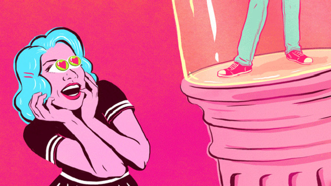 Why is a crush seen as immature by some people?