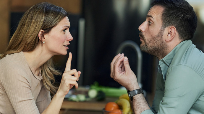 In an argument, do you not tolerate your partner yelling at you with name calling?