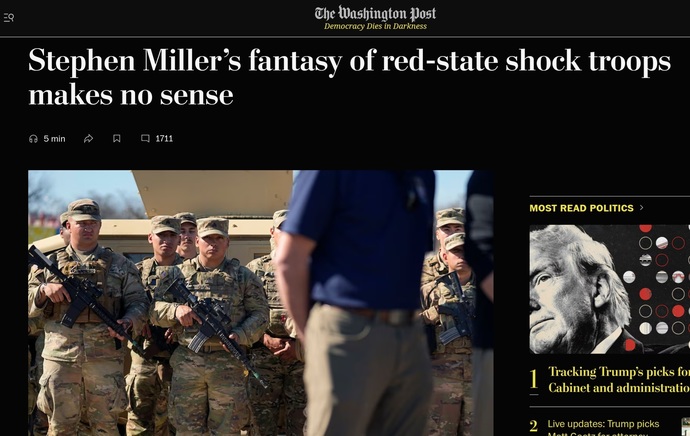 So... even elected, Trumps gonna start a Confederate Army?