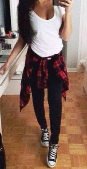 How did you used to dress in high school?
