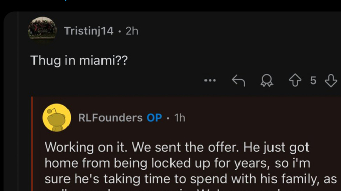 Do u think he will show up?