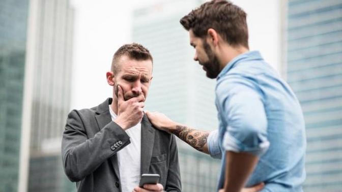 Is it important for men to support each other?