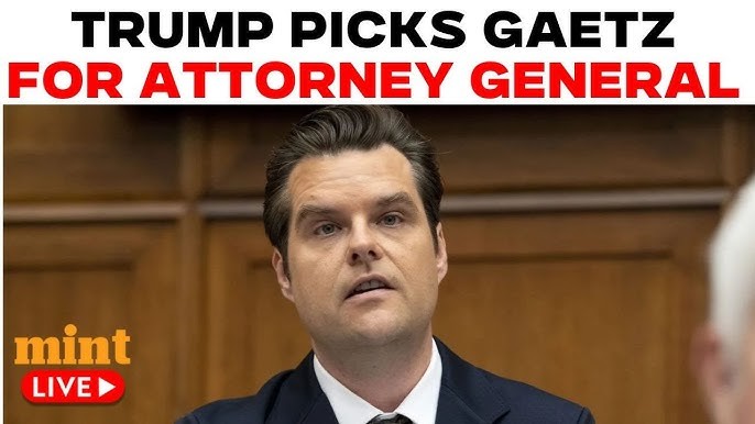Do you like Trumps AG pick and will Matt Gaetz deliver that Bloodbath?