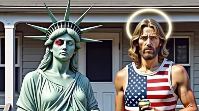 Your thoughts on this image right here? America F yeah?