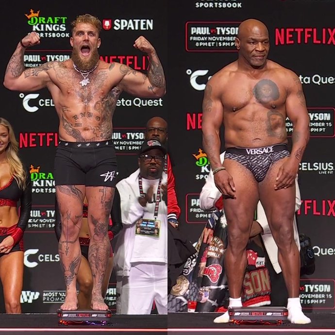 What are your thoughts of Tyson and Paul’s weigh in and Tyson slapped Jake Paul?