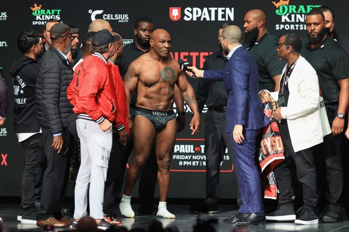What are your thoughts of Tyson and Paul’s weigh in and Tyson slapped Jake Paul?