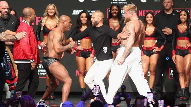 What are your thoughts of Tyson and Paul’s weigh in and Tyson slapped Jake Paul?