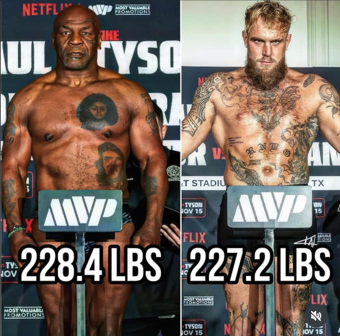 Their official weight