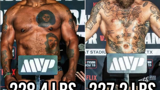 What are your thoughts of Tyson and Paul’s weigh in and Tyson slapped Jake Paul?