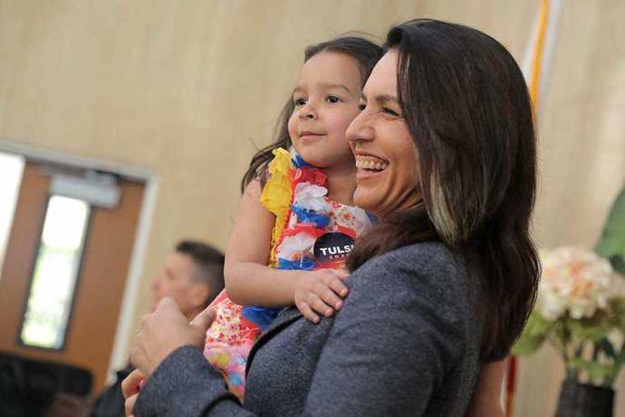 Tulsi Gabbard why is shd so popular with Conservative men?