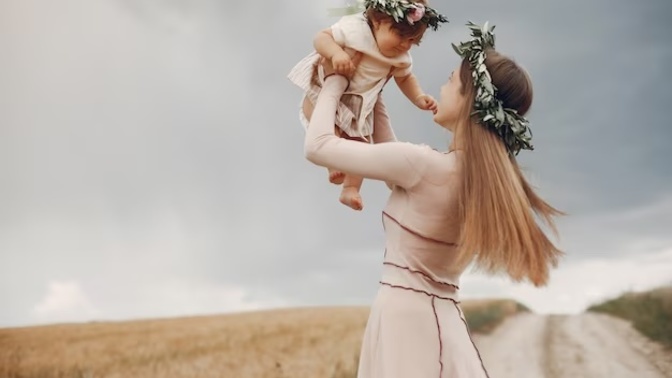 Why would a woman upload a profile picture with her children but without the father in the picture as well even though they are a couple?
