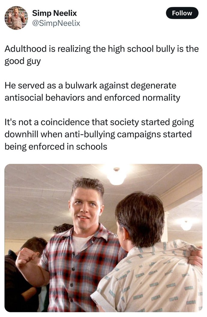 Do You Agree With This Tweet Regarding Bullies And Bullying?