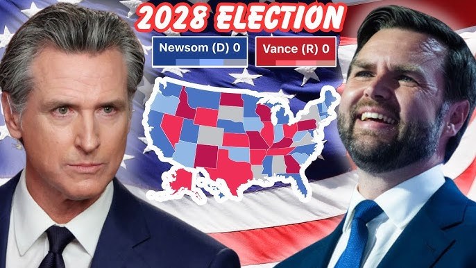If The 2028 Presidential Election Consists Of JD Vance VS Gavin Newsom, Whod You Vote For?