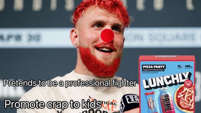 Does anybody thinks Jake Paul should the new Ronald McDonald?