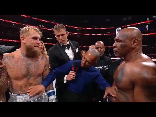 What are your thoughts on the boxing match between Mike Tyson and Jake Paul in Arlington, Texas? How did they do in their performance?