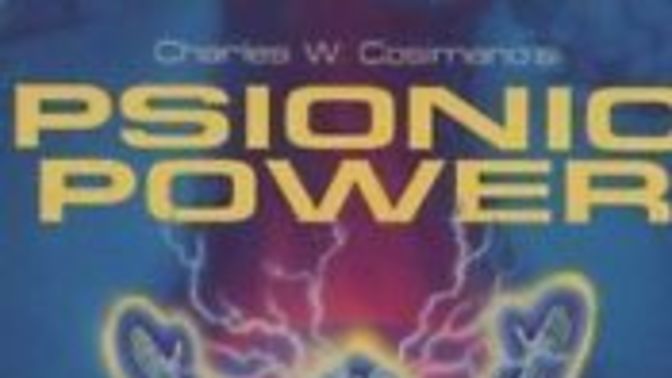 What kind of psionic power would you like to have?
