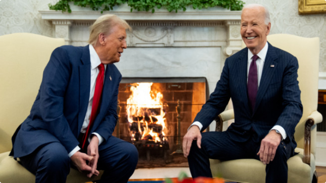 Did Joe and Jill Biden vote for President Trump?