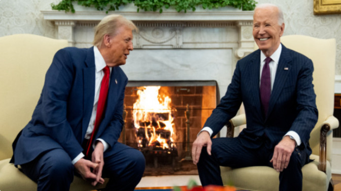 Did Joe and Jill Biden vote for President Trump?