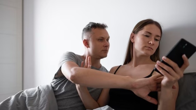 Why does my boyfriend think I'm cheating on him?