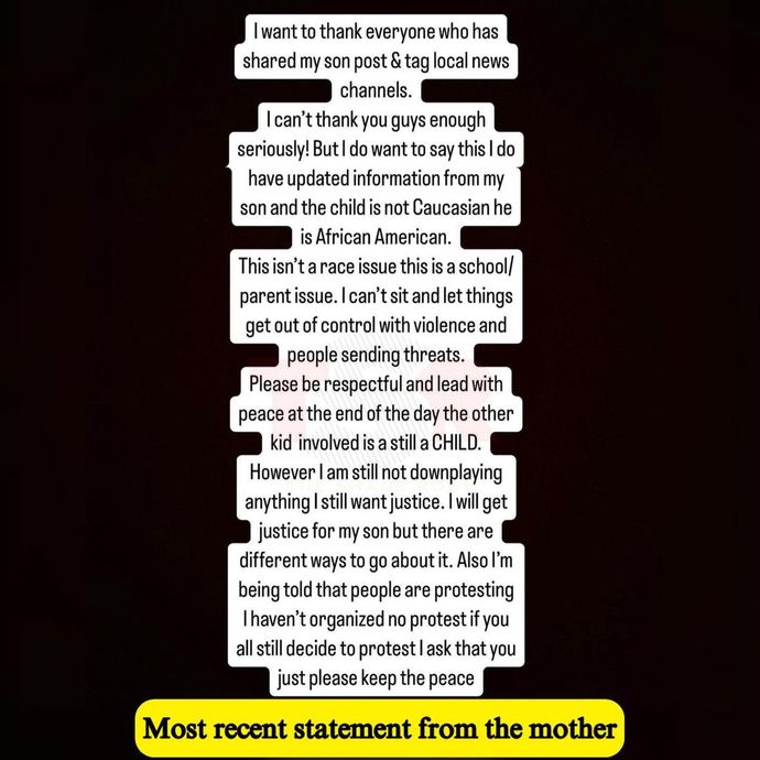 How would y’all react to this as a parent if it was your child?