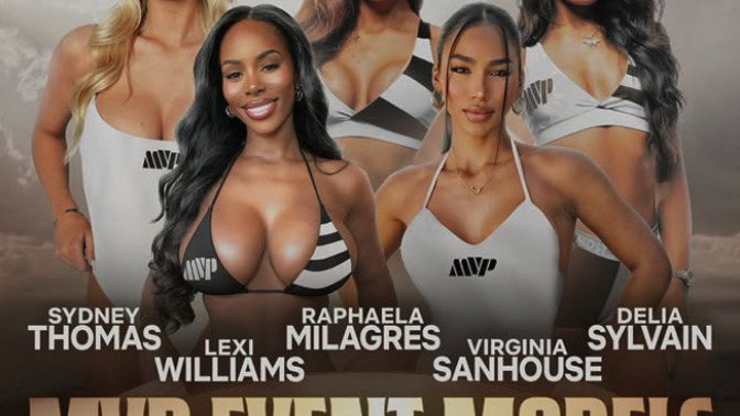 Which of the ring girls was the best looking one from the Tyson/Paul event?