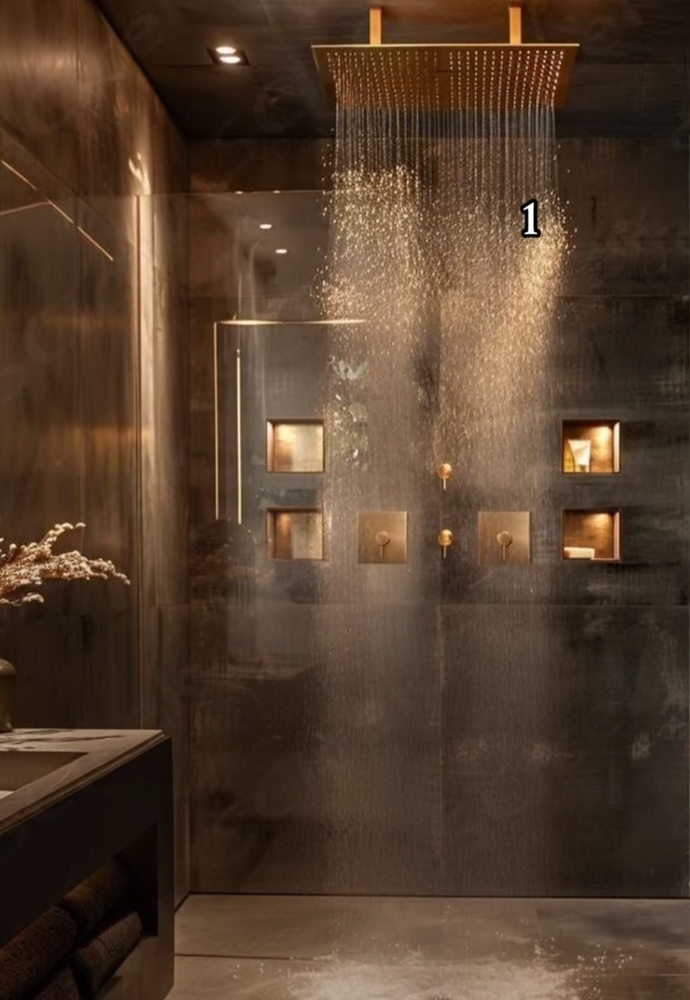 You havent showered in a month, which shower are you going for?