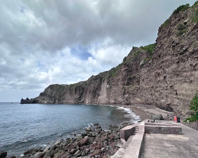The islands "beach"