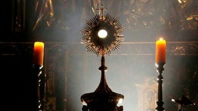 Adoration of the Blessed Sarcament. Did you take part?