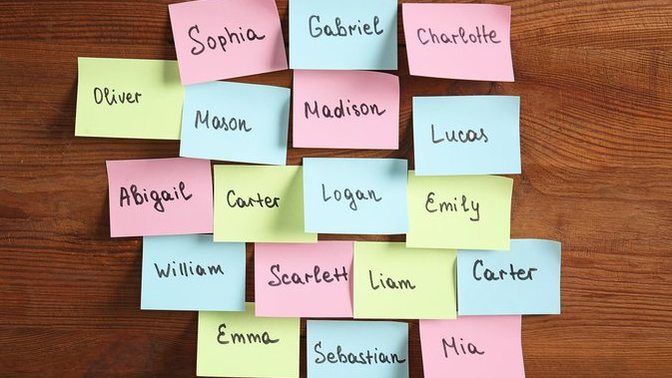 What is your favorite name on the opposite sex?