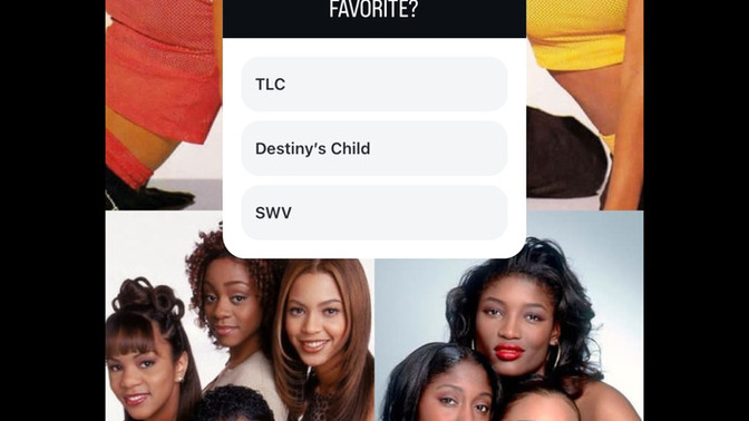 Which 90s female R&B group is your favorite among these?