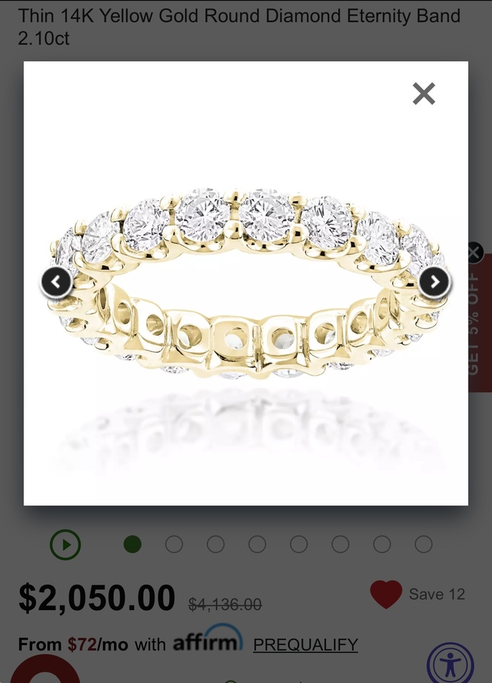 Should a guy wear a 3mm gold diamond ring if it’s advertised to men but is small enough to be a female ring except the ring size would be 15?